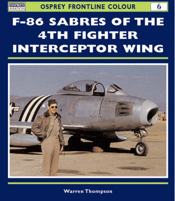 Book cover for F-86 Sabres of the 4th Fighter Interceptor Wing