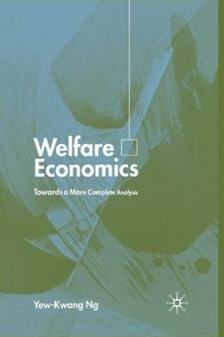 Cover of Welfare Economics