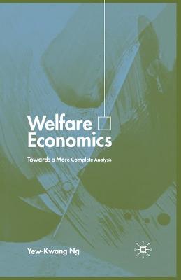 Cover of Welfare Economics