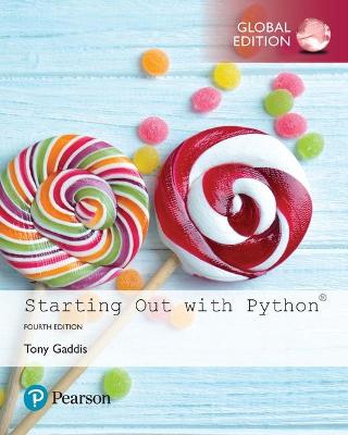 Book cover for Starting Out with Python, Global Edition