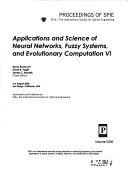Book cover for Applications and Science of Neural Networks, Fuzzy Systems and Evolutionary Computation