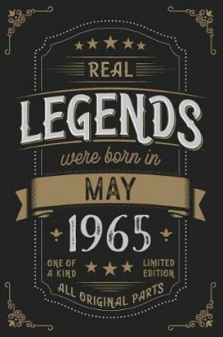 Cover of Real Legendes were born in May 1965