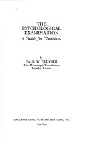 Book cover for The Psychological Examination