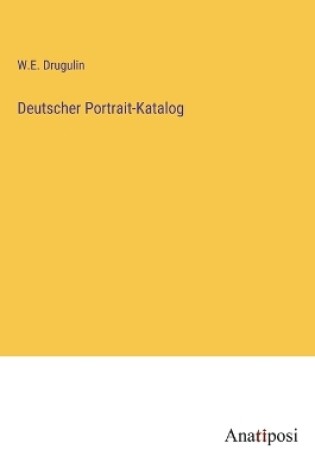 Cover of Deutscher Portrait-Katalog