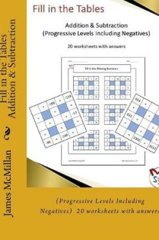 Cover of Fill in the Tables Addition & Subtraction