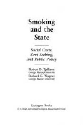 Cover of Smoking and the State