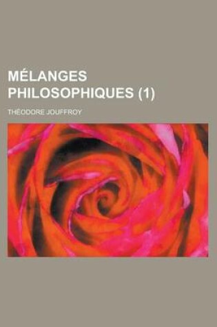 Cover of Melanges Philosophiques (1)