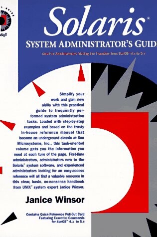 Cover of Solaris System Administrator's Guide