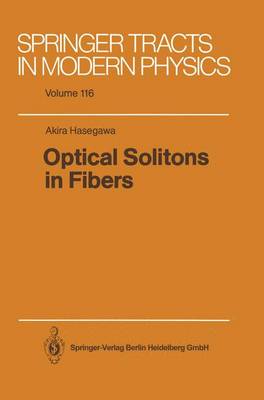 Book cover for Optical Solitons in Fibers