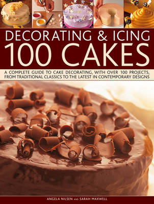 Book cover for Decorating and Icing 100 Cakes