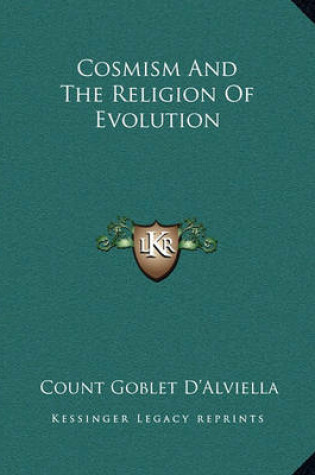 Cover of Cosmism And The Religion Of Evolution