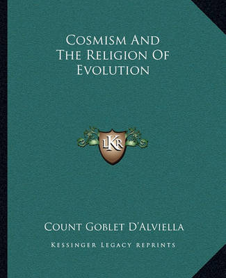 Book cover for Cosmism And The Religion Of Evolution