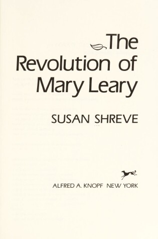 Cover of Revolution of M.Leary