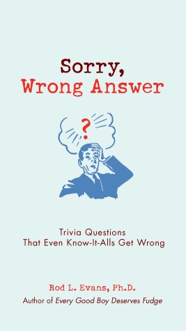 Book cover for Sorry, Wrong Answer