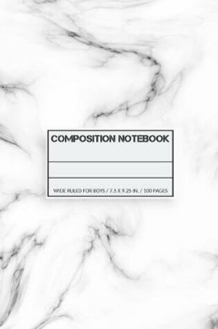 Cover of Composition Notebook for Boys