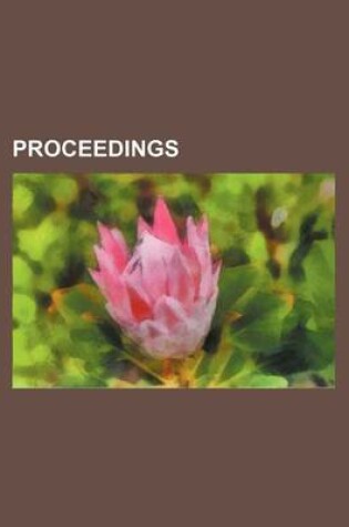 Cover of Proceedings (Volume 26)