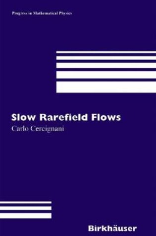 Cover of Slow Rarefied Flows