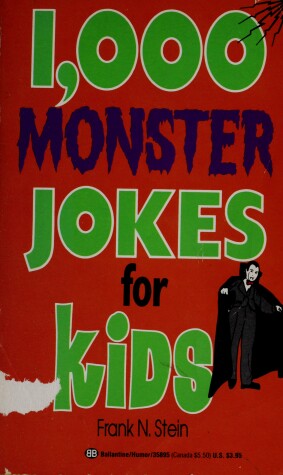 Book cover for 1000 Monster Jokes for Kids