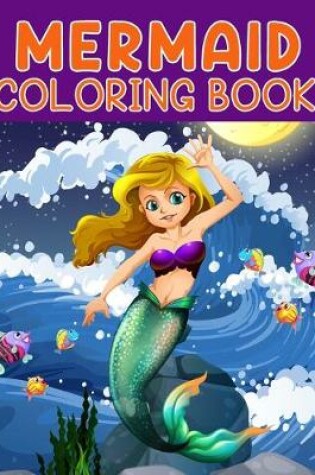 Cover of Mermaid Coloring Book