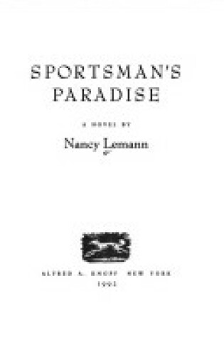 Cover of Sportsman's Paradise