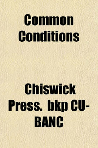 Cover of Common Conditions