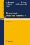 Book cover for Seminaire de Theorie du Potentiel Paris