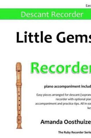 Cover of Little Gems for Recorder