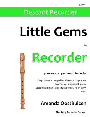 Book cover for Little Gems for Recorder