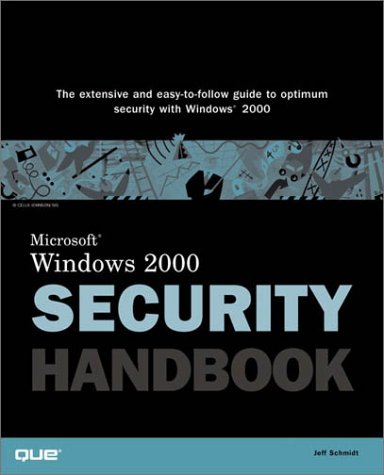 Book cover for MS Windows 2000 Security Handbook