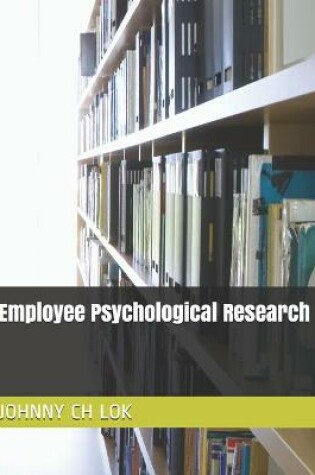 Cover of Employee Psychological Research