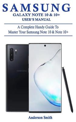 Book cover for Samsung Galaxy Note 10 & 10+ User's Manual