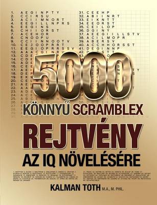 Book cover for 5000 Konnyu Scramblex Rejtveny AZ IQ Novelesere