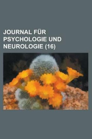 Cover of Journal Fur Psychologie Und Neurologie (16)