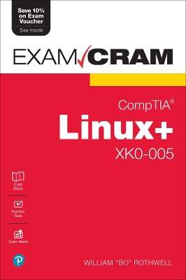 Book cover for CompTIA Linux+ XK0-005 Exam Cram