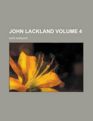 Book cover for John Lackland Volume 4