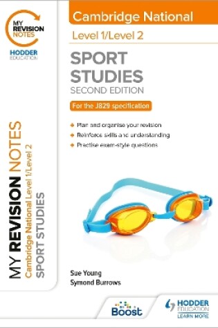 Cover of My Revision Notes: Level 1/Level 2 Cambridge National in Sport Studies: Second Edition