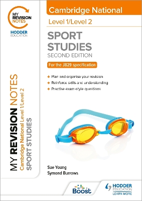 Book cover for My Revision Notes: Level 1/Level 2 Cambridge National in Sport Studies: Second Edition