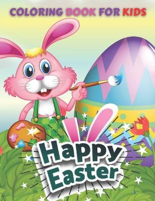 Book cover for Easter Coloring Book For Kids