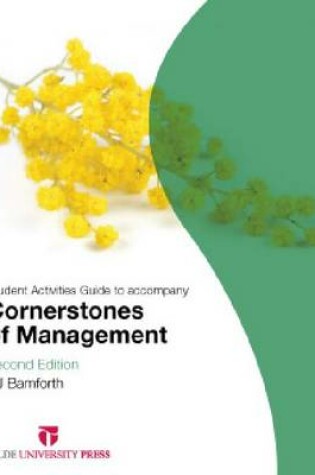 Cover of Student Activities Guide to Accompany Cornerstones of Management