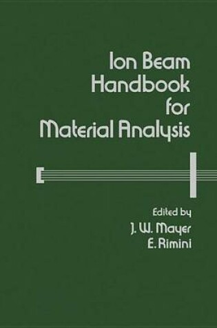 Cover of Ion Beam Handbook for Material Analysis