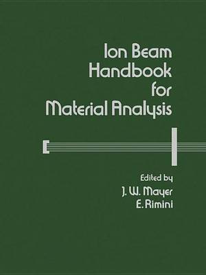 Book cover for Ion Beam Handbook for Material Analysis