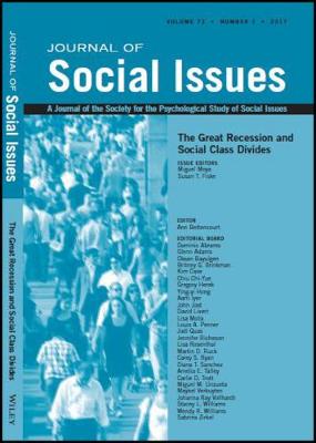 Cover of The Great Recession and Social Class Divides