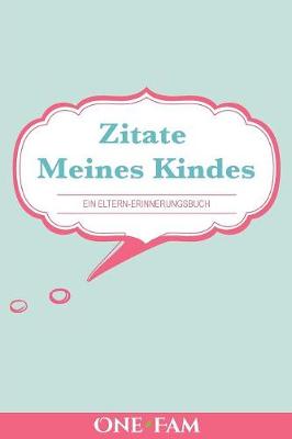 Book cover for Zitate Meines Kindes