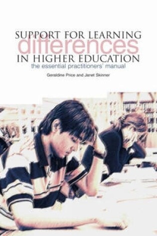 Cover of Support for Learning Differences in Higher Education