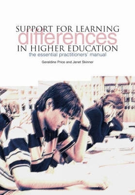 Book cover for Support for Learning Differences in Higher Education
