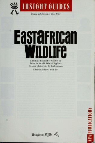 Cover of Insight Guide East African Wildlife 2/E