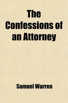 Book cover for The Confessions of an Attorney