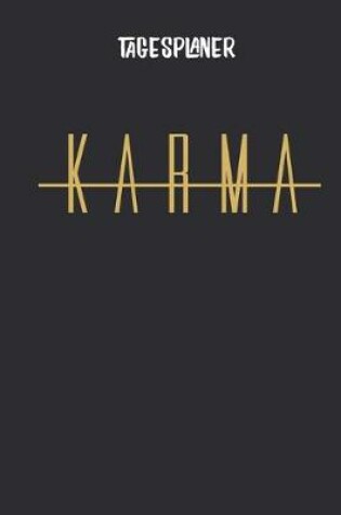 Cover of Tagesplaner mit Karma minimalistisch