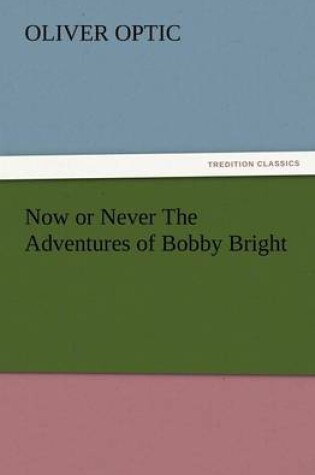 Cover of Now or Never the Adventures of Bobby Bright