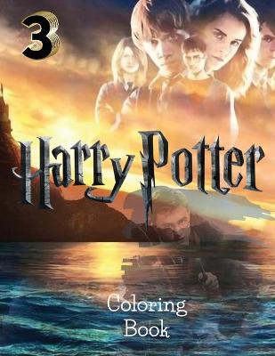 Book cover for Harry Potter Coloring Book 3